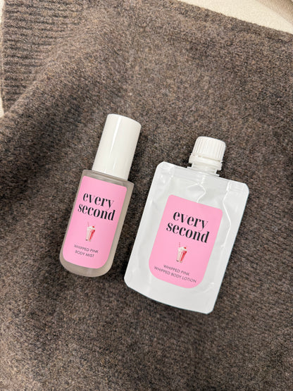 Whipped Pink Body Mist + Whipped Body Lotion