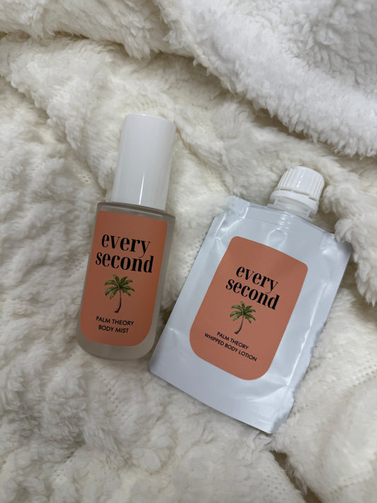 Palm Theory Body Mist + Whipped Body Lotion