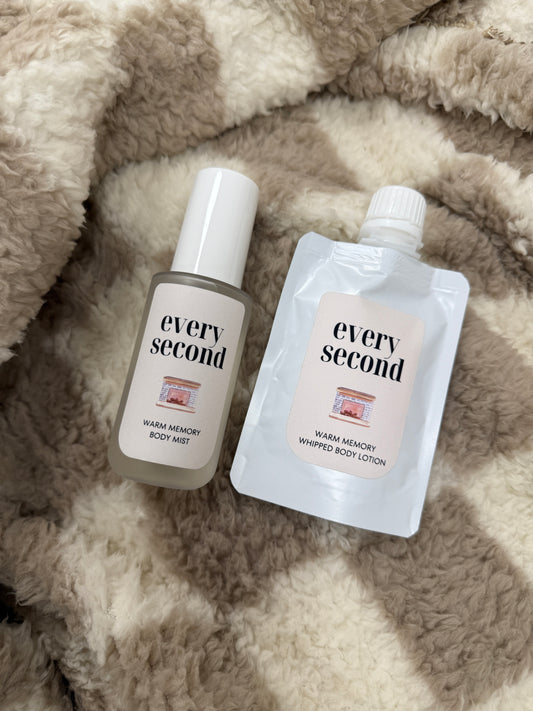 Warm Memory Body Mist + Whipped Body Lotion